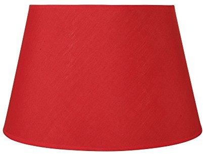 Sema SEMA 97211 klosz do lampy materiał okrągły tekstury/czerwony 97211