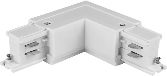 Tk-lighting Łącznik kątowy 3 fazowy 90 stopni Connector Tracer biały TK3606