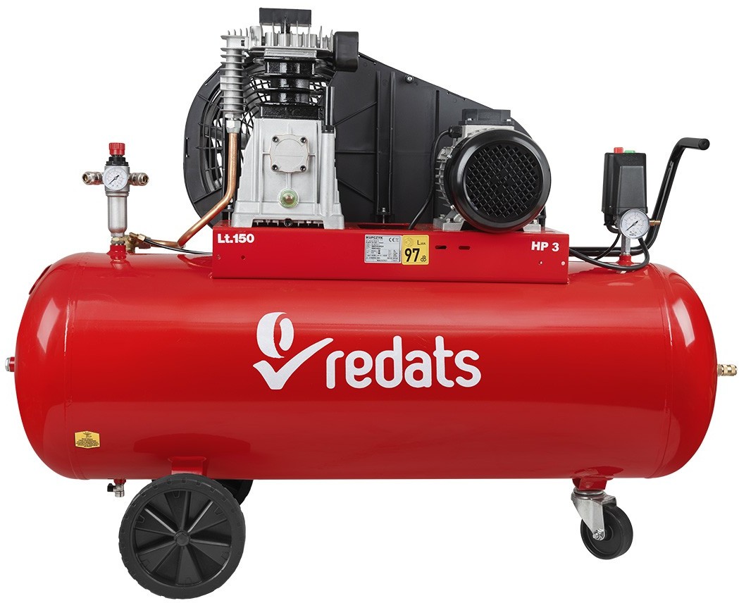 REDATS Kompresor tłokowy sprężarka 150L 2,2kW - 400V REDATS