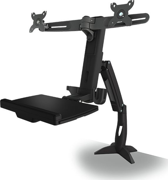 Icy Box Icy Box Uchwyt biurkowy na 2 monitory IB-MS600-T2 IB-MS600-T2