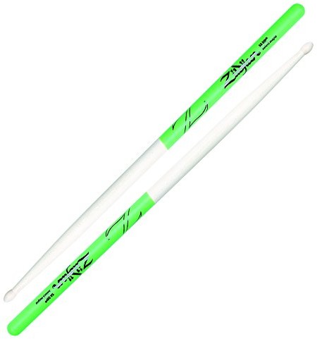 Zildjian Perkusja klonowa 5A - drewniana końcówka - zielona DIP Z5AMDG Z5AMDG