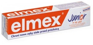 Elmex Junior 75ml pasta dla dzieci w wieku 7-12lat