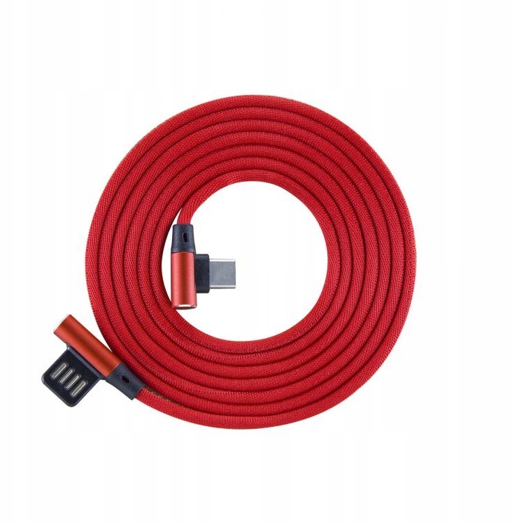 Kabel Usb Usb-c Sbox USB-C-90 1,5m 90° czerwony