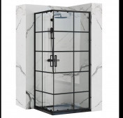 Rea K5479 Concept Kabina bez brodzika 800x800x1900 szkło transparent