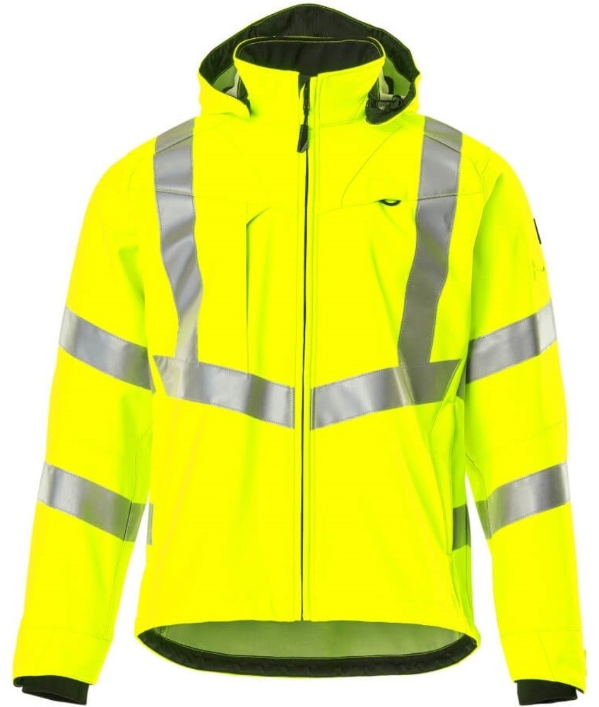 Mascot Kurtka męska softshell Safe Supreme - żółta, rozmiar L 20502-246-17-L