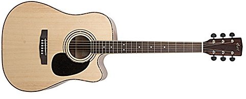 Cort AD880 NATURAL GLOSS + TORBA gitara elektryczna folk elektroakustyczna AD880CE bag NAT