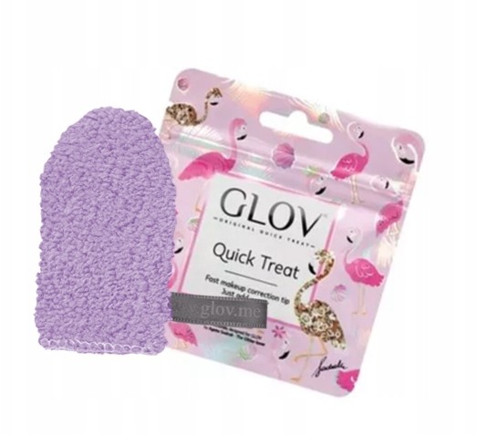 Glov Quick Treat Rękawica Do Demakijażu Very Berry