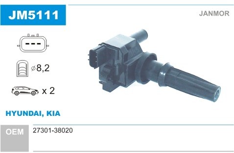 JANMOR Cewka zapłonowa JM5111