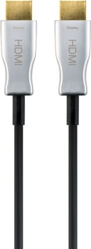 Goobay 59806 napęd optyczny Hybrid kabla, pozłacany, HDMI 20 m czarna 59806