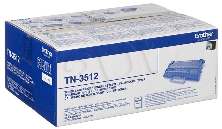 BROTHER Toner Brother TN3512 (oryginał TN-3512; 12 000 stron; czarny) TN3512