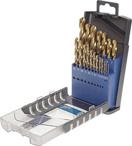 kwb KWB  wiertła HSS TiN metalowym (HSS wiertło spiralne, jakość przemysłowa, precyzyjnie nacięty, wysoka prędkość cięcia, DIN 338), wielokolorowa