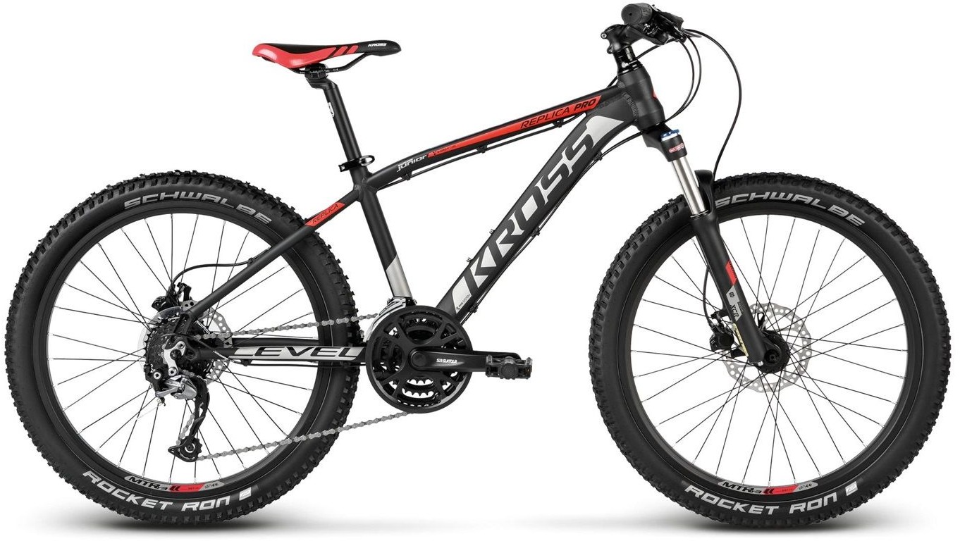 Level Replica PRO 24 2018 czarno-biało-czerwony