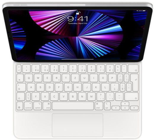 Apple klawiatura Magic Keyboard for iPad Pro 11 inch 3rd generation) and iPad Air 4th generation) White MJQJ3CZ/A