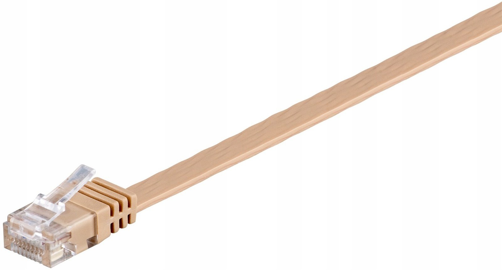 Patchcord U/utp CAT6 15M brązowy