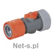 GARDENA szybkozłącze z zaworem regulacyjnym 16mm 19mm 943 (943-50)