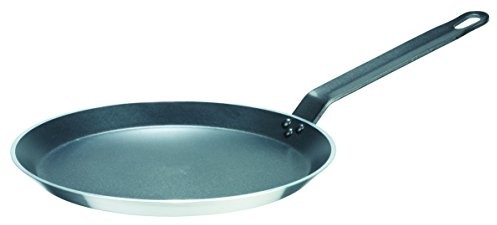 GSW Pan  860925 Gastro tradycyjny lyoner Crepe, aluminium, srebrna/czarna, 26 cm 860925