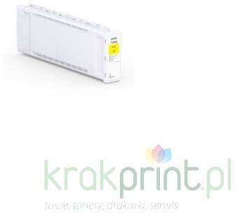 Epson Tusz UltraChrome XD3 Nr.T50M4 do SC-T7700D | 700ml C13T50M400 Yellow C13T50M400