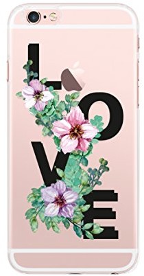 Big Ben Connected etui ochronne twarde etui, motyw Love dla iPhone 6/6S przezroczyste COVLOVEIP6S