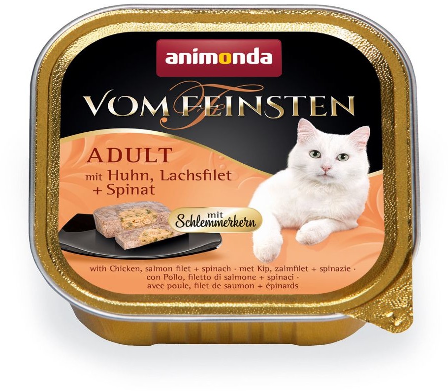 Animonda Zestaw vom Feinsten Adult z nadzieniem, 30 x 100 g - Indyk, pierś z kurczaka i zioła