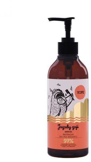 YOPE Jagody Goji i Wiśnia żel pod prysznic w płynie 400ml