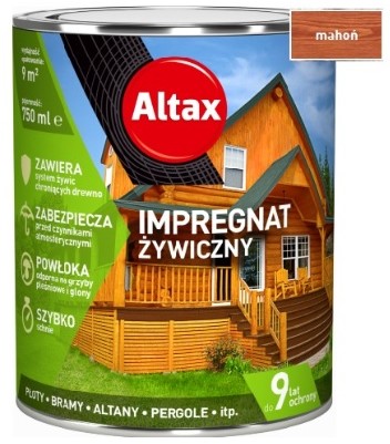Altax impregnat $10ywiczny, orzech, 0.75l