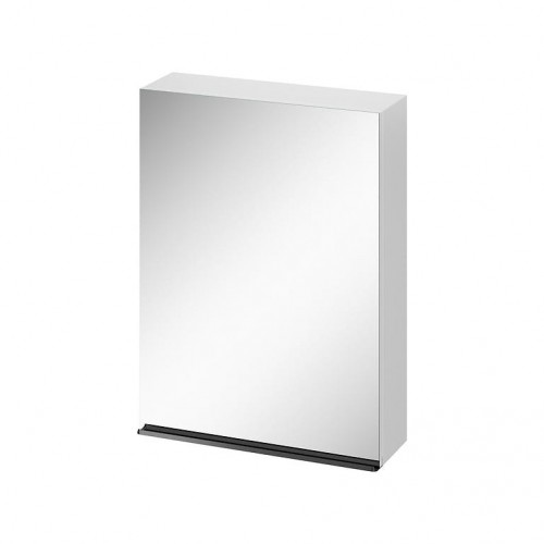 Cersanit VIRGO 60 szafka lustrzana biała z czarnym uchwytem S522-014 S522-014