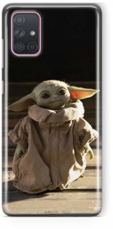 Samsung ERT GROUP Oryginalne i oficjalnie licencjonowane etui na telefon komórkowy Star Wars Baby Yoda na A71, obudowa, pokrowiec, obudowa z tworzywa sztucznego TPU, chroni przed uderzeniami i zarysowaniami SWPCBYODA021