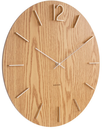 Karlsson Zegar ścienny Meek light wood by (KA5697WD)