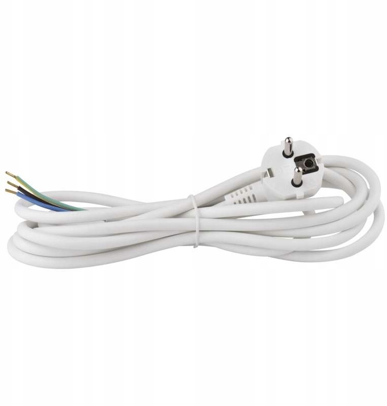 Conotech przyłączeniowy Pvc 3×1,0mm, 3m biały