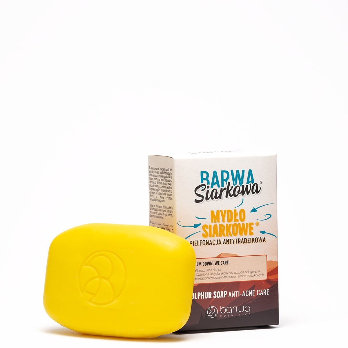 Barwa BARWA Siarkowa - mydło siarkowe 100g na trądzik