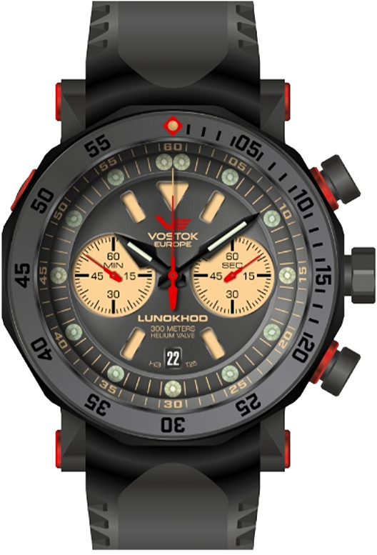 Vostok Europe 6S21-620C629 Lunokhod-2 Chrono