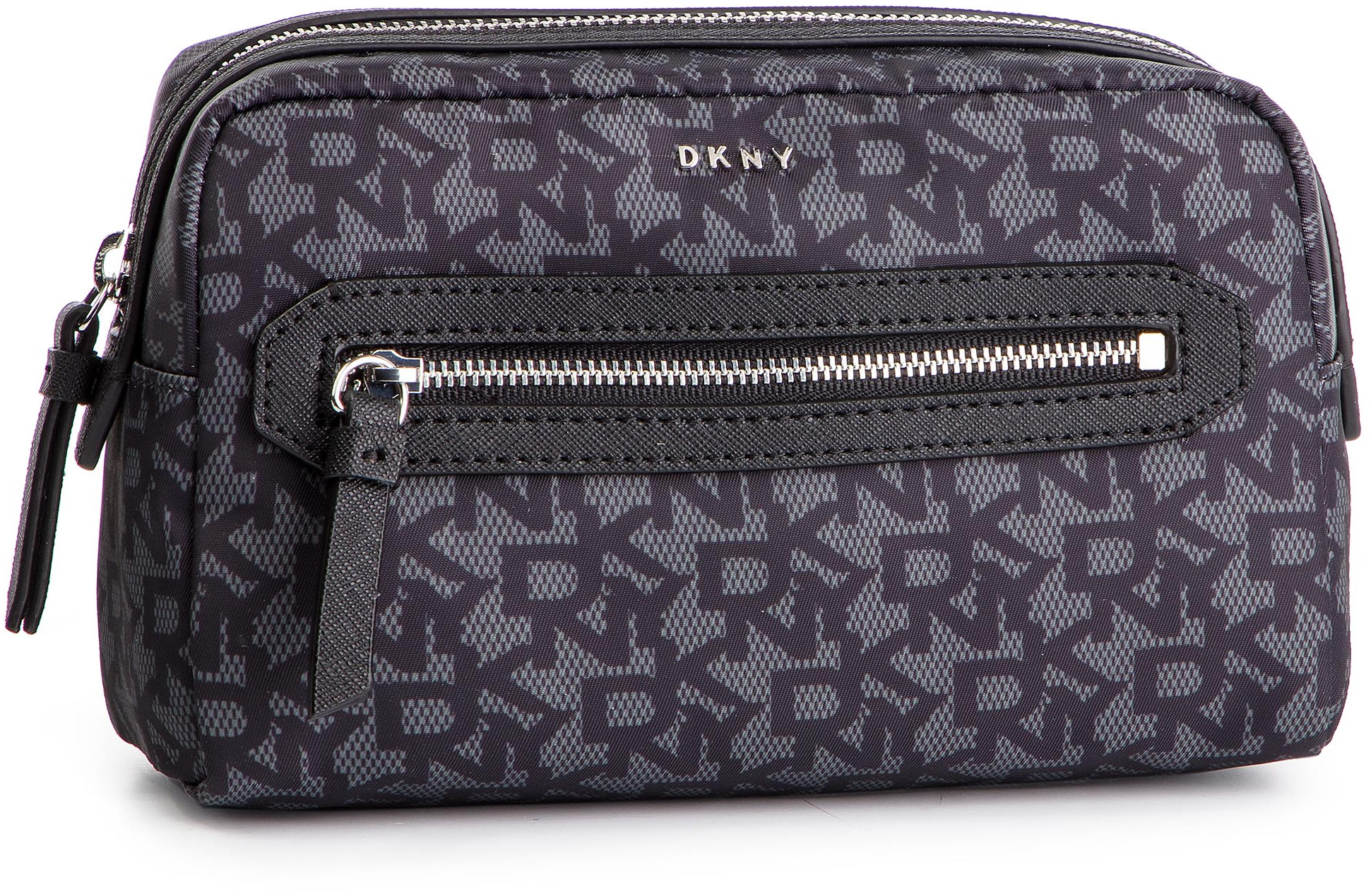 Donna Karan Kosmetyczka Casey-Md Cosmtc Case R91RFA39 Bk Logo-Bk XLB