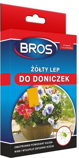 Bros Lep na owady do doniczek 10 szt 024823_BROS