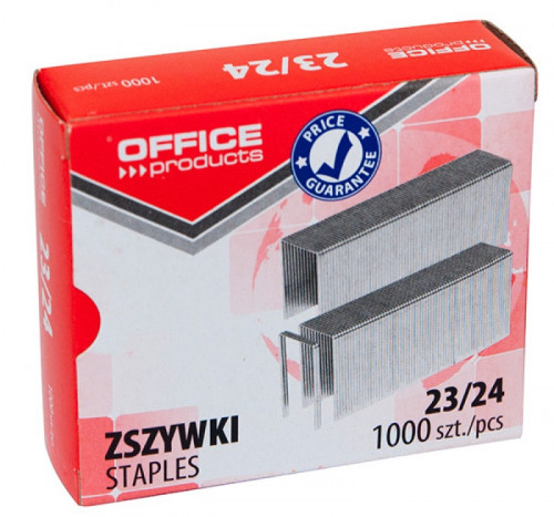 OFFICE PRODUCTS Zszywki OFFICE PRODUCTS 23/24 1000szt 18072399-19