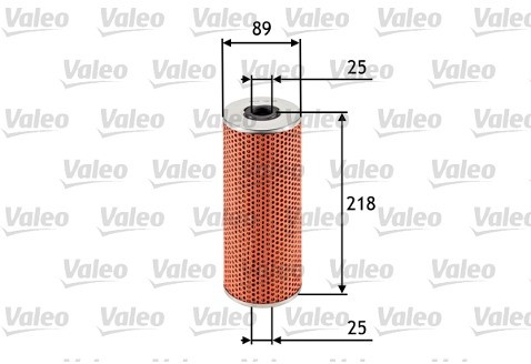 VALEO Filtr oleju 586581