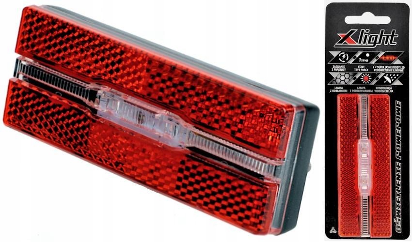 Lampa rowerowa tylna na bagażnik- JY-6500