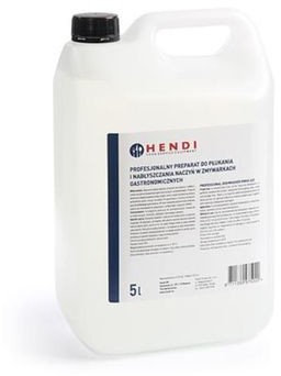 Hendi Płyn nabłyszczacz do płukania i nabłyszczania naczyń w zmywarkach gastronomicznych 5L Hendi 975022 1002682