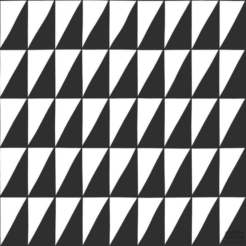 Esta Home Tapeta czarno biała wzór geometryczny trójkąty na flizelinie 139077_opcje