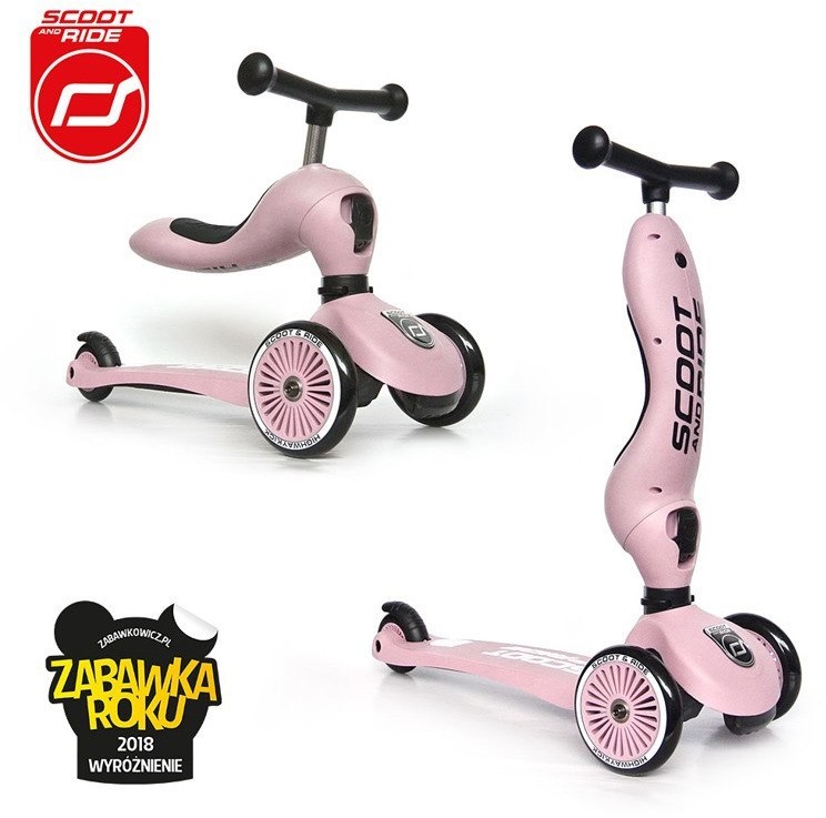 Scootandride Highwaykick1 2w1 Rose 96270