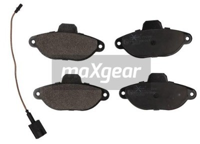 MaxGear Zestaw klocków hamulcowych, hamulce tarczowe 19-2141