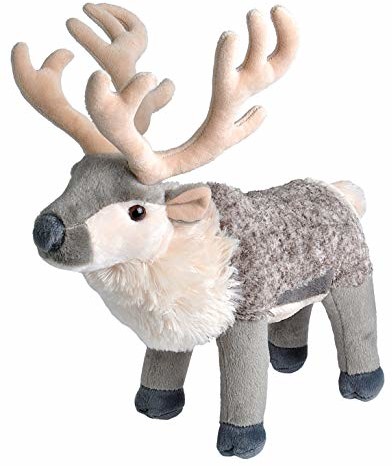 Wild Republic 17700 Cuddlekins renifer, pluszowe zwierzątko przytulanka, 30 cm 17700