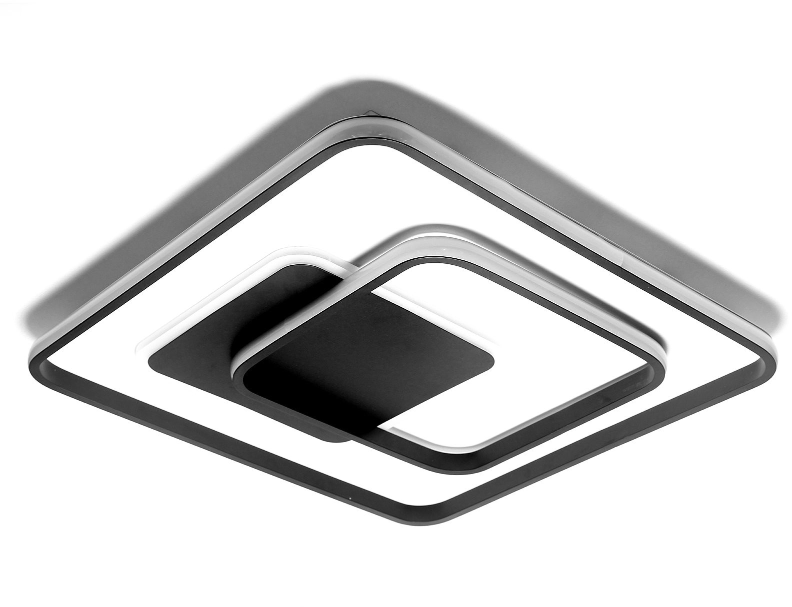 Decorativi Lampa LED sufitowa Kwadraty Designerska na pilota 88W 411 Decorativi 411