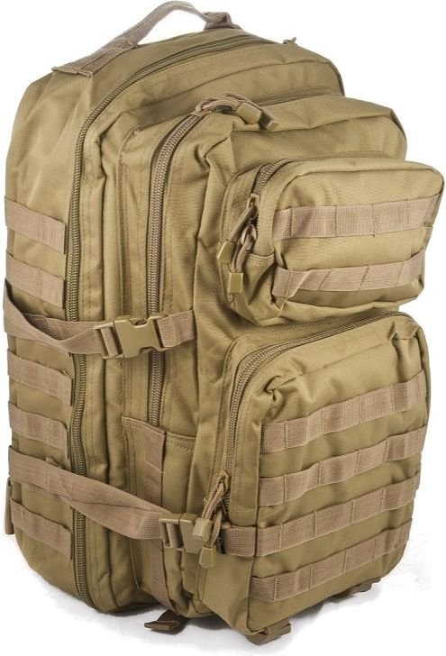 Mil-Tec Plecak wojskowy 2-komorowy Assault Small 20 Coyote roz uniw 14002005) 14002005