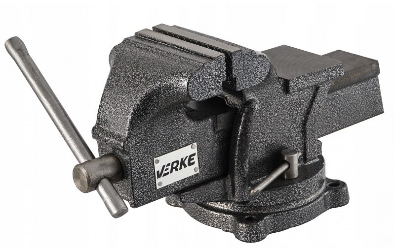Verke Imadło Ślusarskie Obrotowe Z Kowadłem 150mm