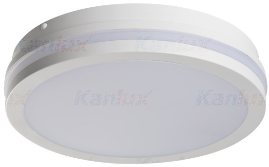 Kanlux plafon zewnętrzny LED Beno 24W NW-O-W 24W 2060lm 4000K 26cm biały IP54 33340 33340