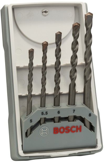 Bosch Zestaw wierteł do betonu 5 szt.