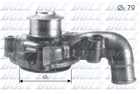 Dolz INDUSTRIAS Pompa wodna INDUSTRIAS F155