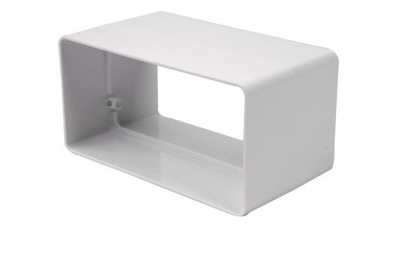 Łącznik kanału płaskiego 55x110 mm
