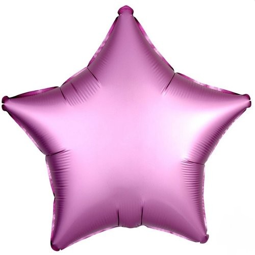 Balon foliowy Gwiazda Różowy 43cm