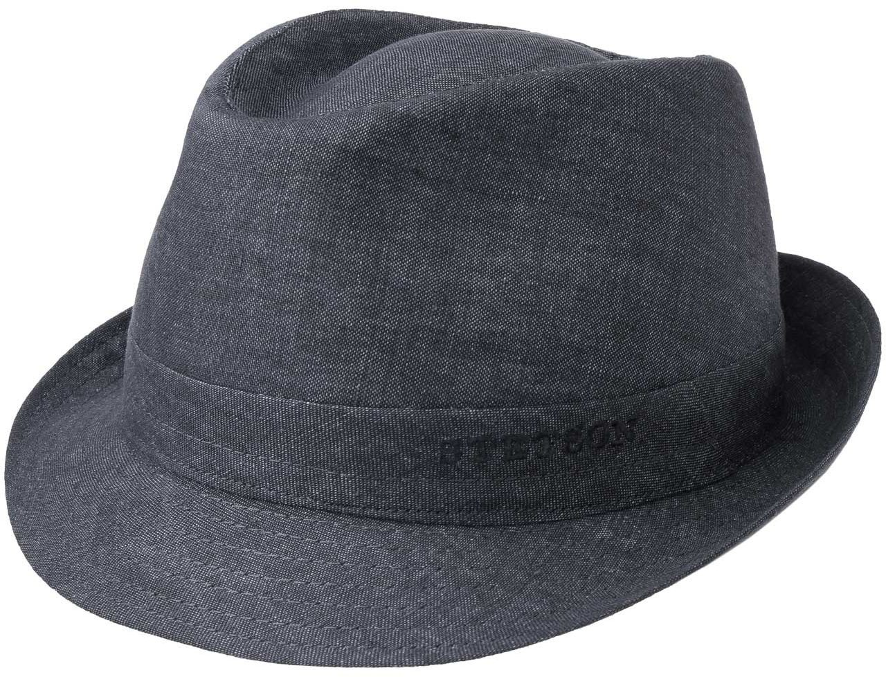 Kapelusz Trilby Ginevra by Stetson, denim, 54 cm